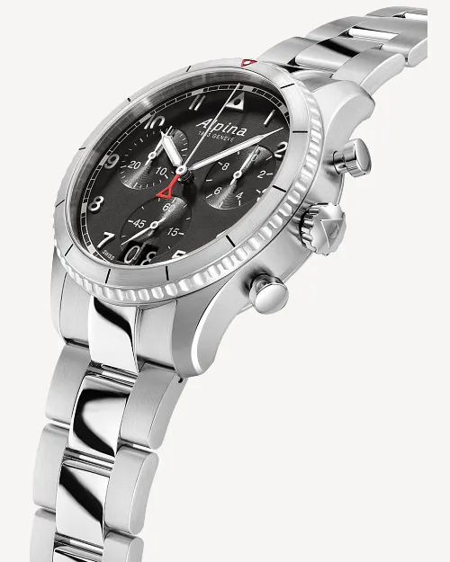 Pilot Chronograph Big Date Watch AL-372BW4S26B | Alpina Watches US Pilot Chronograph Big Date Watch AL-372BW4S26B | Alpina Watches US